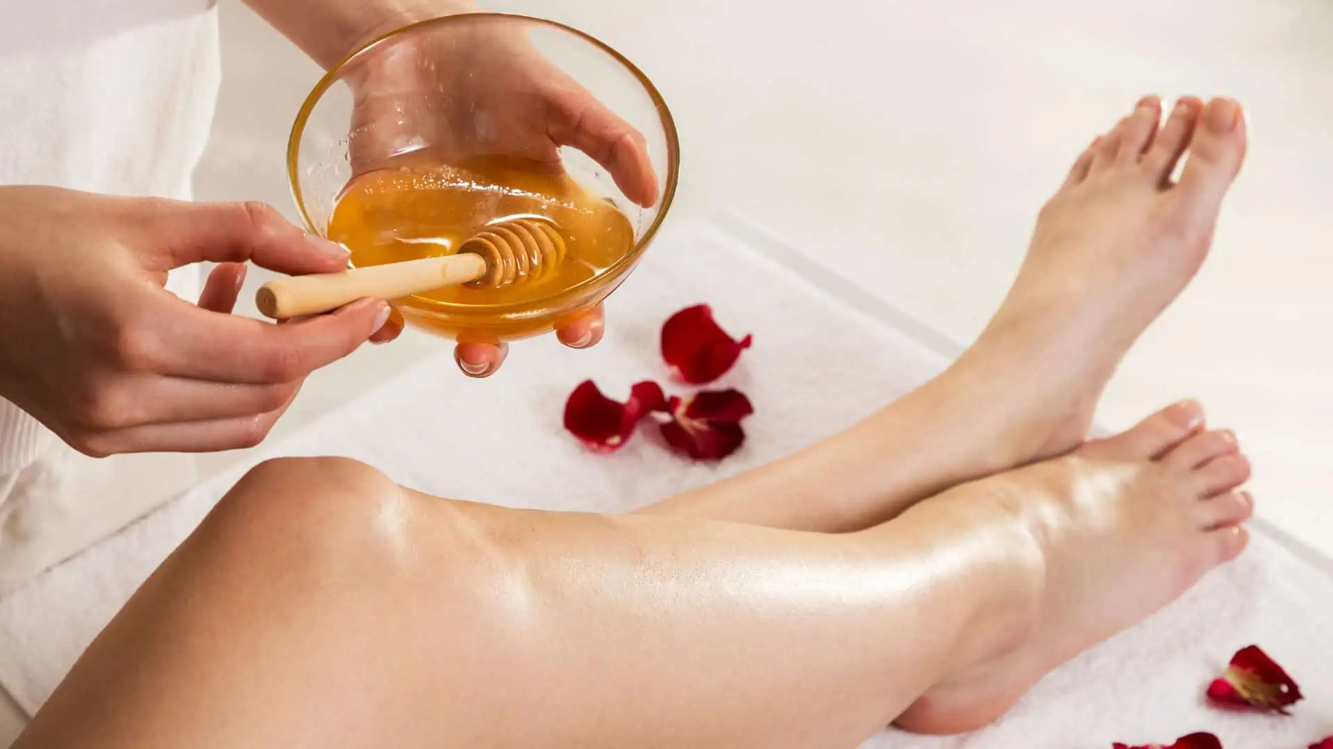 Smooth skin results from professional waxing at Safe Haven Spa